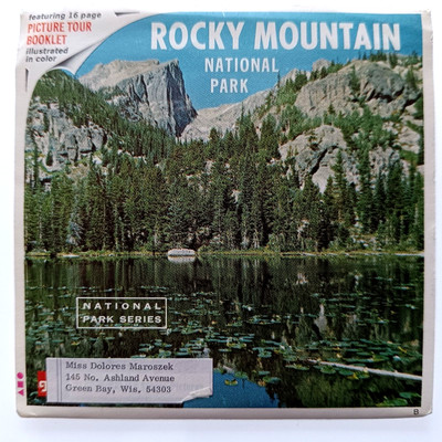 3x VIEW-MASTER REEL   ROCKY MOUNTAIN   +Booklet! Coloradom USA, 3D Stereo A322
