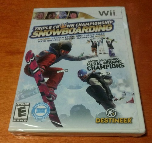 Triple Crown Championship Snowboarding Nintendo Wii Destineer Publishing - Bild 1 von 9