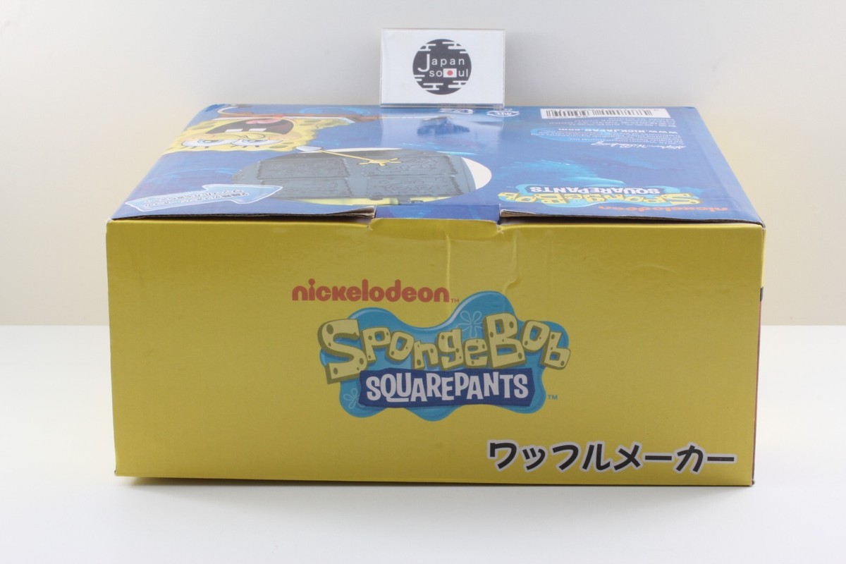 Spongebob Waffle Maker Yellow Home Kitchen 100V 50/60 Hz Rare From