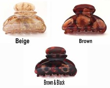 Premium French Claw Clip Large 3 Inch Quality Tortoise Shell hair Clips C3-1-7