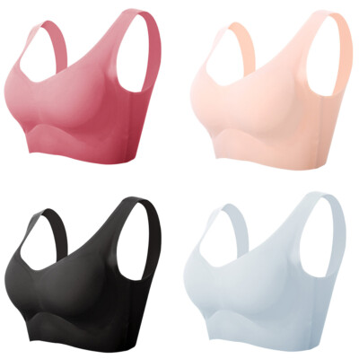 Seamless Women Bras Sports underwear Push Up Brassiere Smooth Bralette AA ABCDD