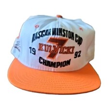 Vintage 1992 Nascar Winston Cup Daytona 500 Racing Alan Kulwicki Snapback Hat