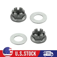 Rear Axle Hub Castle Nuts For Yamaha Banshee 350 1987-2006 / Breeze 1989-2004