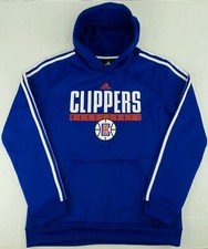 Authentic Adidas NBA Los Angeles Clippers Hoodie Size Boys XL 18 