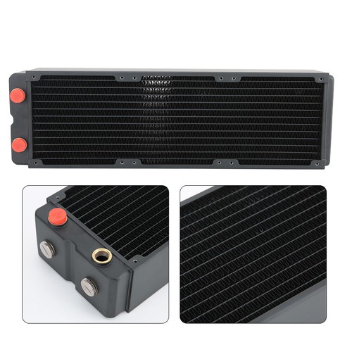 Laptop 3-Layer 12 Tube Water Cooler 65MM Copper CPU Heatsink 360mm /4 - Afbeelding 4 van 8