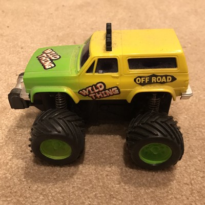 monster truck push toy