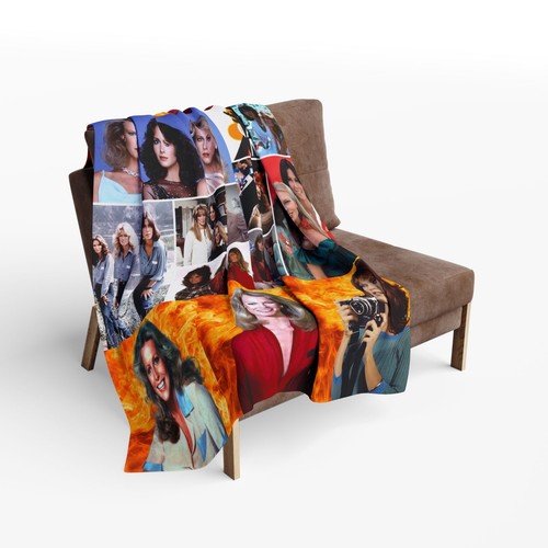 Charlie's Angels Arctic Fleece Blanket 50" × 60", Farrah Fawcett, TV Show - Picture 5 of 7