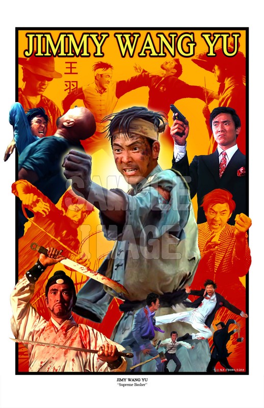 JIMMY WANG YU art one armed boxer master of the flying guillotine shaw brothers