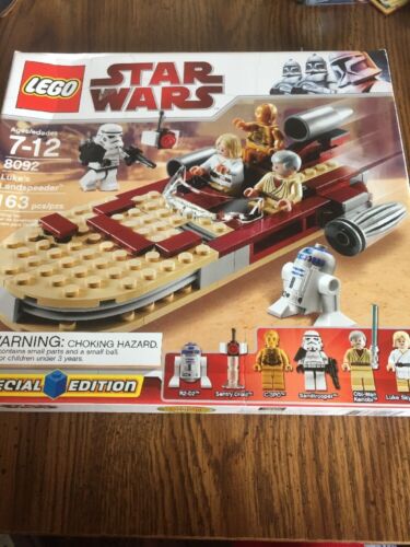LEGO Star Wars 8092 Luke's Landspeeder NEW Sealed FAST SHIPPING ! - 第 1/3 張圖片