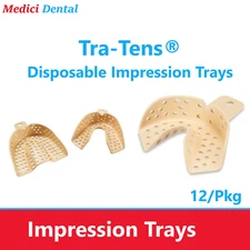 Tra-Tens® Disposable Impression Trays – Perforated, 12/Pkg - Water Pik