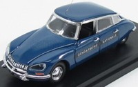 Rio 1/43 Citroen DS21 Gendarmerie 1972 Blau Statisches Modell Diecast