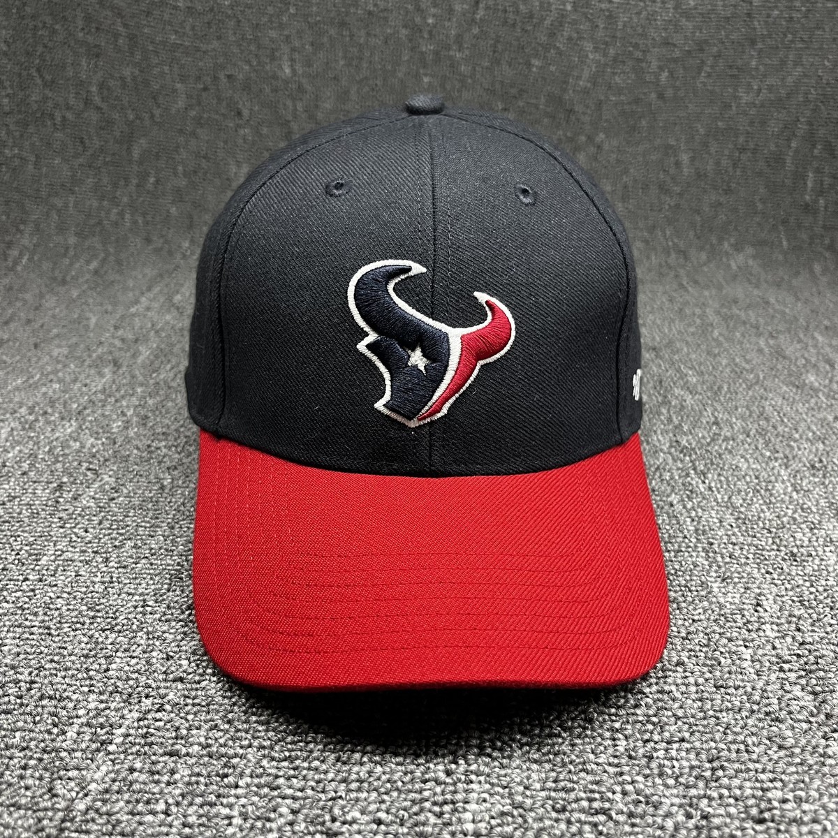 Houston Texans '47 MVP Hat Black Red Adjustable NFL Baseball Cap Two Tone