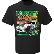 Rusty Wallace 1989 Nascar Cup Champion Graphic T Shirt NEW