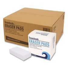 Boardwalk ERASERPAD 2.5 in. x 4.5 in. x 1 in. Eraser Pads - White (6 PK/CT) New