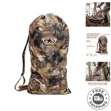 Rig'Em Right Turkey Decoy Bag - Heavy Duty Timber Camo Shell, Water Resistant
