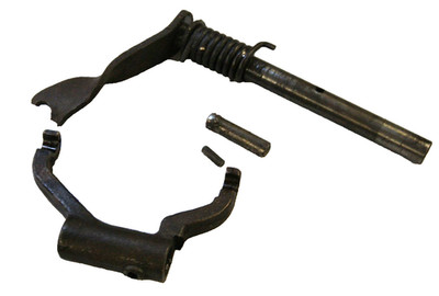 Schaltgabel und Klaue am Getriebe Trabant P50 P60 ORIGINAL DDR