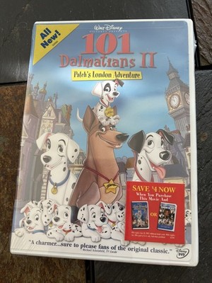 DVD Sealed 101 Dalmatians II Patch London Adventure Disney  New!