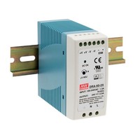 Schaltnetzteil 24V 2,5A 60W FüR Din-Schiene DRA-60-24 Mw Mean Well