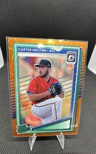 2025 Panini Donruss - Optic Rated Prospects Carter Holton #182 Orange...