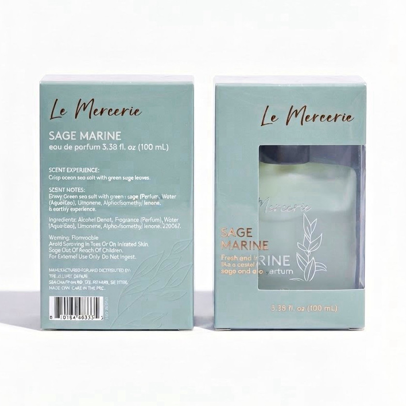 Le Mercerie Sage Marine Eau de Parfum Spray 3.38 fl oz / 100 mL