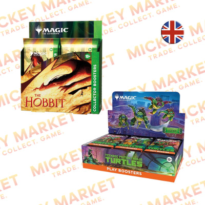 Magic The Hobbit Collector Box + Teenage Mutant Ninja Turtles Play Booster ENG