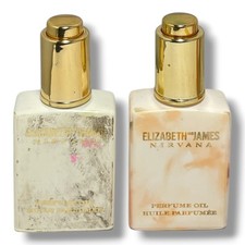 Elizabeth And James Nirvana White Perfume Oil 14ml/0.47fl.oz Lot Of 2 As Seen