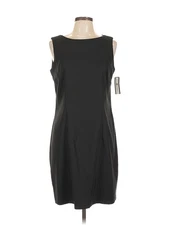 NWT AB Studio Women Black Casual Dress 12