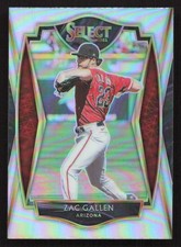 2021 Panini Select Zac Gallen Holo Prizm #141 Card