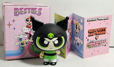 Kidrobot Hello Kitty x Powerpuff Girls Super Cute Mini Figure KUROMI BUTTERCUP