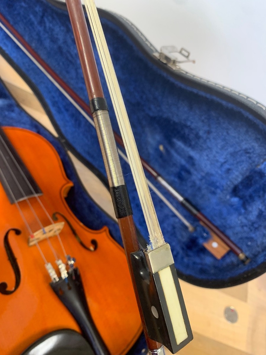 Kiso Suzuki Violin 3/4 Size, Antonius Stradivarius 1720 Copy, Anno