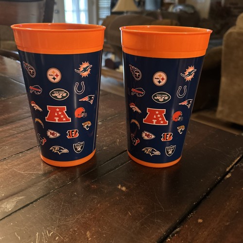 NFL Teams Super Bowl 32oz Cup Little Caesars Lot of 2 | eBay
