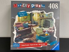 Ravensburger Mystery Puzzle: the Gift of Murder 408 Piece Jigsaw Puzzle