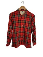 PILGRIM 50s-60s Made in USA Round Tag Long Sleeve Shirt, Size S PILGRIM