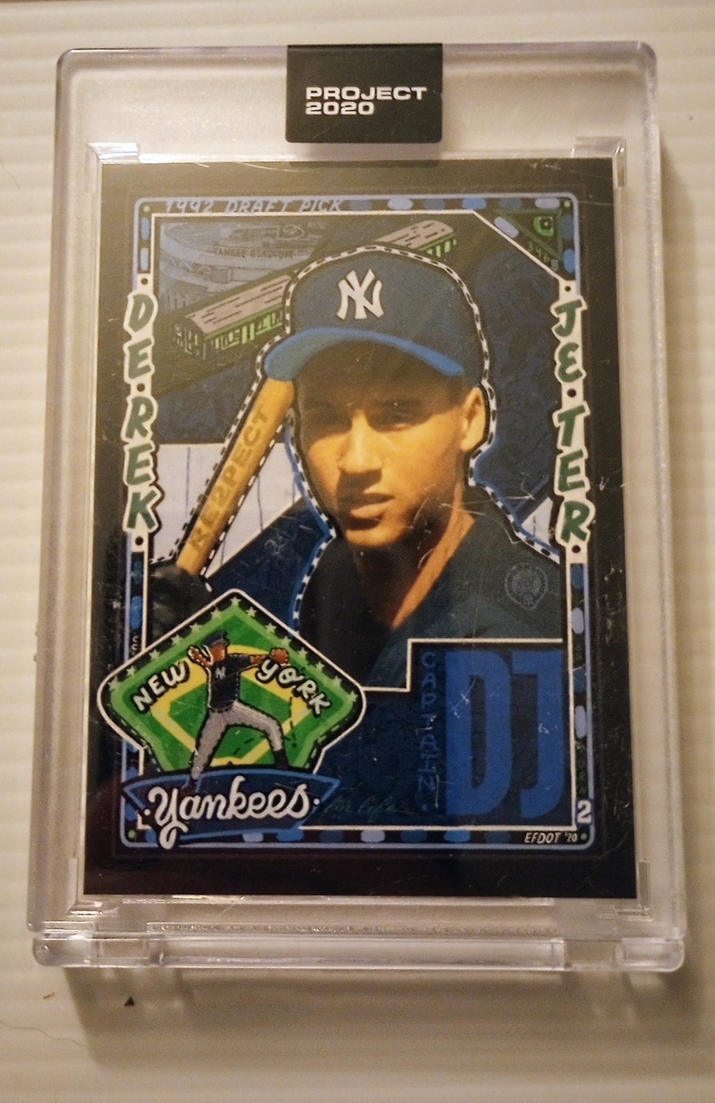 2020 Topps Project 2020 - 1993 Topps Derek Jeter #157 