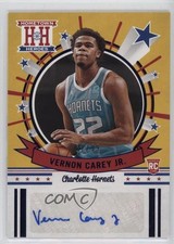 2020-21 Chronicles Hometown Heroes Rookie Blue 61/99 Vernon Carey Jr Auto 1d0h