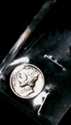 1919 SILVER MERCURY DIME - GRADES "FINE"