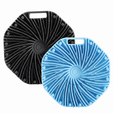 2-Pack Non-Slip Silicone Body Scrubber Exfoliating Brush for Shower