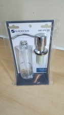 Glacier Bay Chrome Sink Mounted 12oz Liquid Soap Dispenser - Curved Nozzle