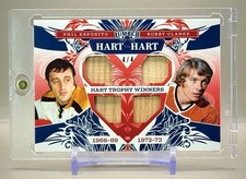 Phil Esposito-Bobby Clarke 2021-22 Leaf Lumber Stick #HH-10 Heart To Heart #4/4