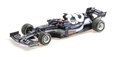 Minichamps 1:18 SCUDERIA ALPHATAURI HONDA AT2 Y. TSUNODA BAHRAIN GP 2021