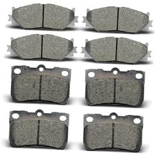 Front Rear Brake Pads Compatible with 2006-2008 LEXUS IS250 D1113 D1178