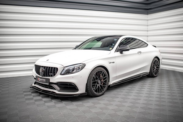 Maxton Design Seitenschweller Ansatz (Paar) V.2 Passend FüR Mercedes-Amg C 63 Am-image