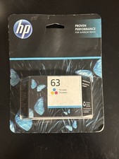 HP 63 Tri-Color Ink Cartridge Exp 04/2023