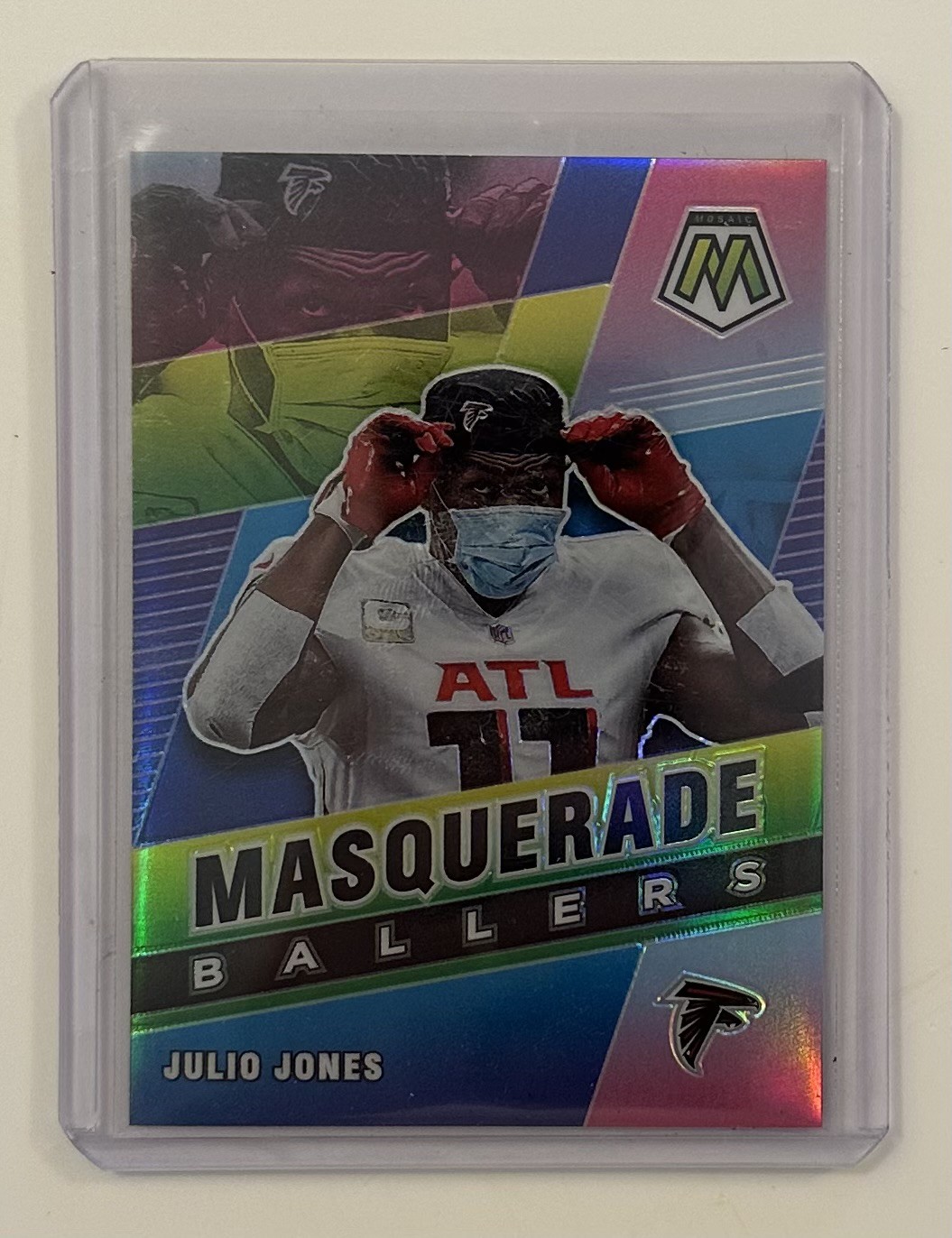 2021 Panini Mosaic - Masquerade Ballers Julio Jones #MB1