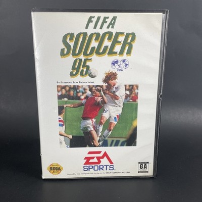 FIFA SOCCER 95 SEGA GENESIS GAME CARTRIDGE GAME AND CASE NES HQ