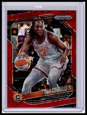 2025 Panini Prizm WNBA #3 Tina Charles Red Pandora Prizms #/199