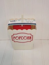 Snack N Sip Set Popcorn Bucket Container Zak Tumbler Straw Target Bullseye 2024