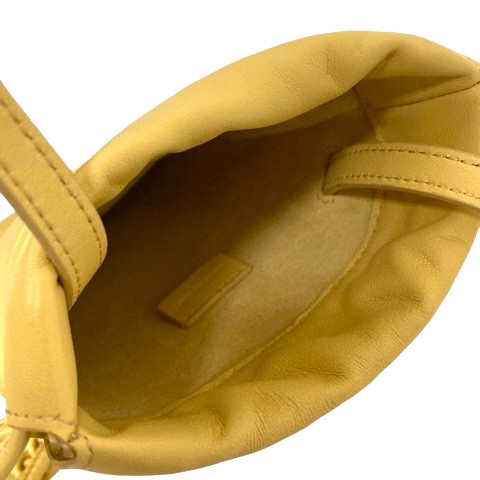 CELINE Drawstring Mobile Pouch Cuir Triomphe Smoo… - image 7