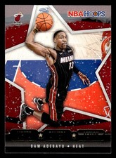 2020-21 Hoops Winter #3 Bam Adebayo Lights Camera Action Card Miami Heat