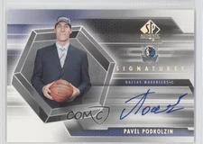 2004-05 SP Authentic SP Signatures Pavel Podkolzin #SP-PA Rookie Auto RC 4p7